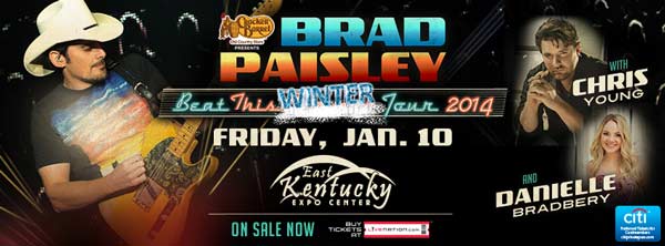 Brad Paisley at the Expo