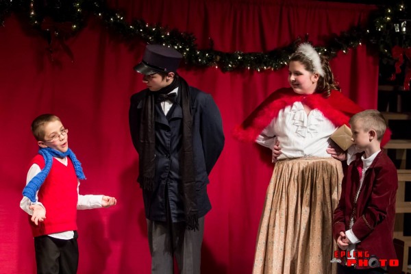 ACT Inc. Presents A Christmas Carol. Photo courtesy of Larry Epling.