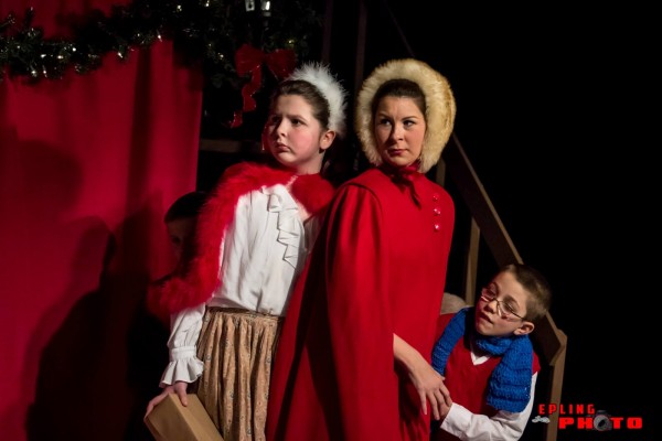 ACT Inc. Presents A Christmas Carol. Photo courtesy of Larry Epling.