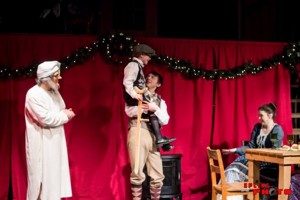 ACT Inc. Presents A Christmas Carol. Photo courtesy of Larry Epling.