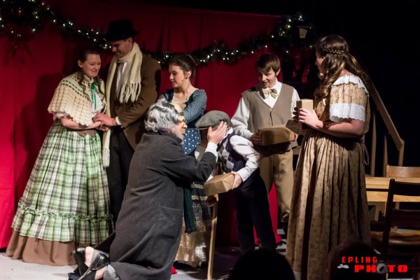 ACT Inc. Presents A Christmas Carol. Photo courtesy of Larry Epling.