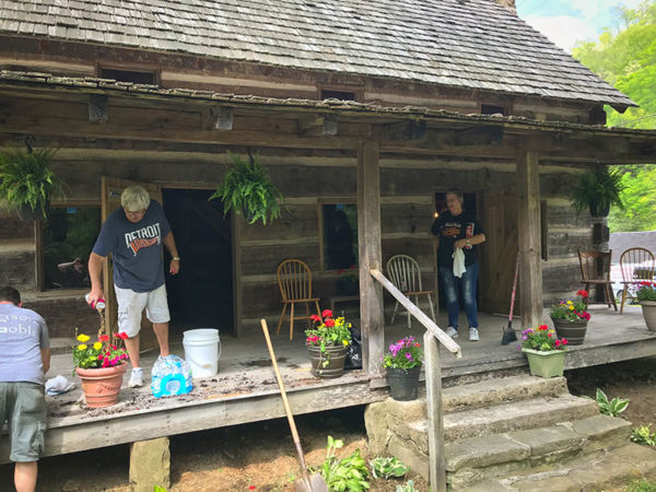 Hog Trial Cabin Cleanup