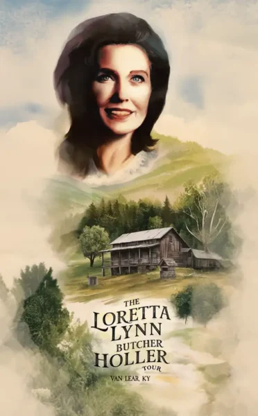 Loretta Lynn's Butcher Holler homeplace in Van Lear, KY